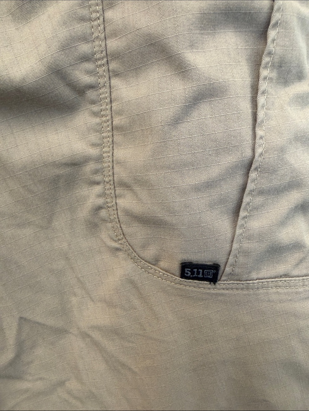 5.11 Tactical Men's Cargo Pants — Tan - Picture 8 of 12